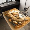 1PC Bear Butterfly Non-Slip Floor Carpet Compatible for Office&Living Room&Bedroom&Dining room - Flat-Weave Machine-W252