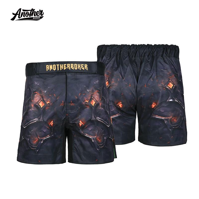 ANOTHERBOXER Шорты для ММА БЖЖ UFC Тренировочные Фантастический Дизайн Брони Легкие Дышащие Боевая Экипировка