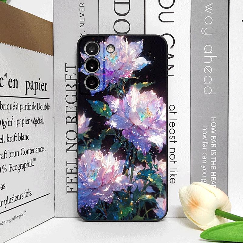 Роскошный чехол для телефона с узором из цветов белого пиона для Honor Huawei 200 100 400 PRO 90 80 70 Lite Magic 8 7 6 5 Pro 5G Мягкие чехлы