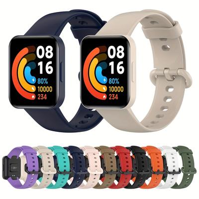 Силиконовый ремешок для Xiaomi Mi Watch 2 Lite Ремешок Глобальная версия Замена ремешка Браслет mi watch lite Ремешок Redmi Watch 2/1