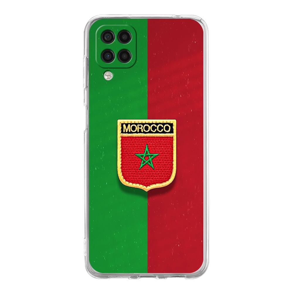 Moroccan flag Maroc Morocco Phone Case For Samsung A13 A33 A35 A55 A73 A53 A23 A51 A71 A21S A31 A41 A05s A03S A15 A25 5G Cover