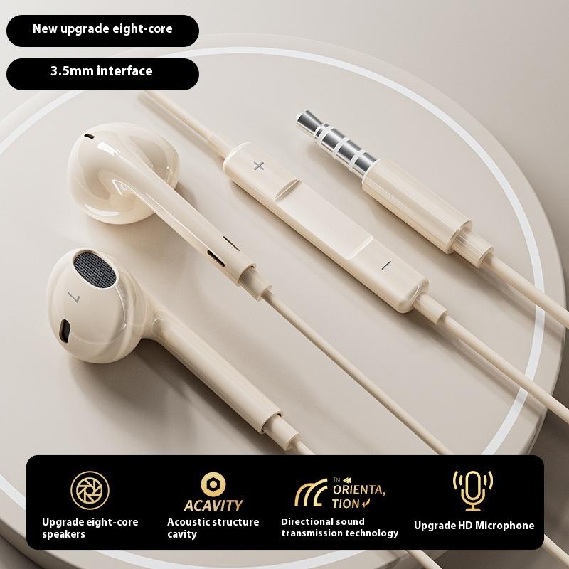 Проводные наушники полувкладыши музыка караоке по типу плоская игра для Huawei Xiaomi