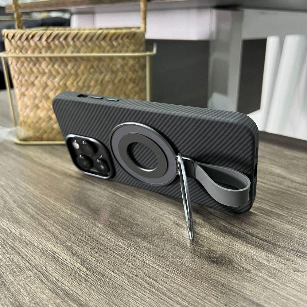 with Strap Mobile Phone Holder Strong Magnetic Desktop Stand New Phone Ring Holder For Magsafe