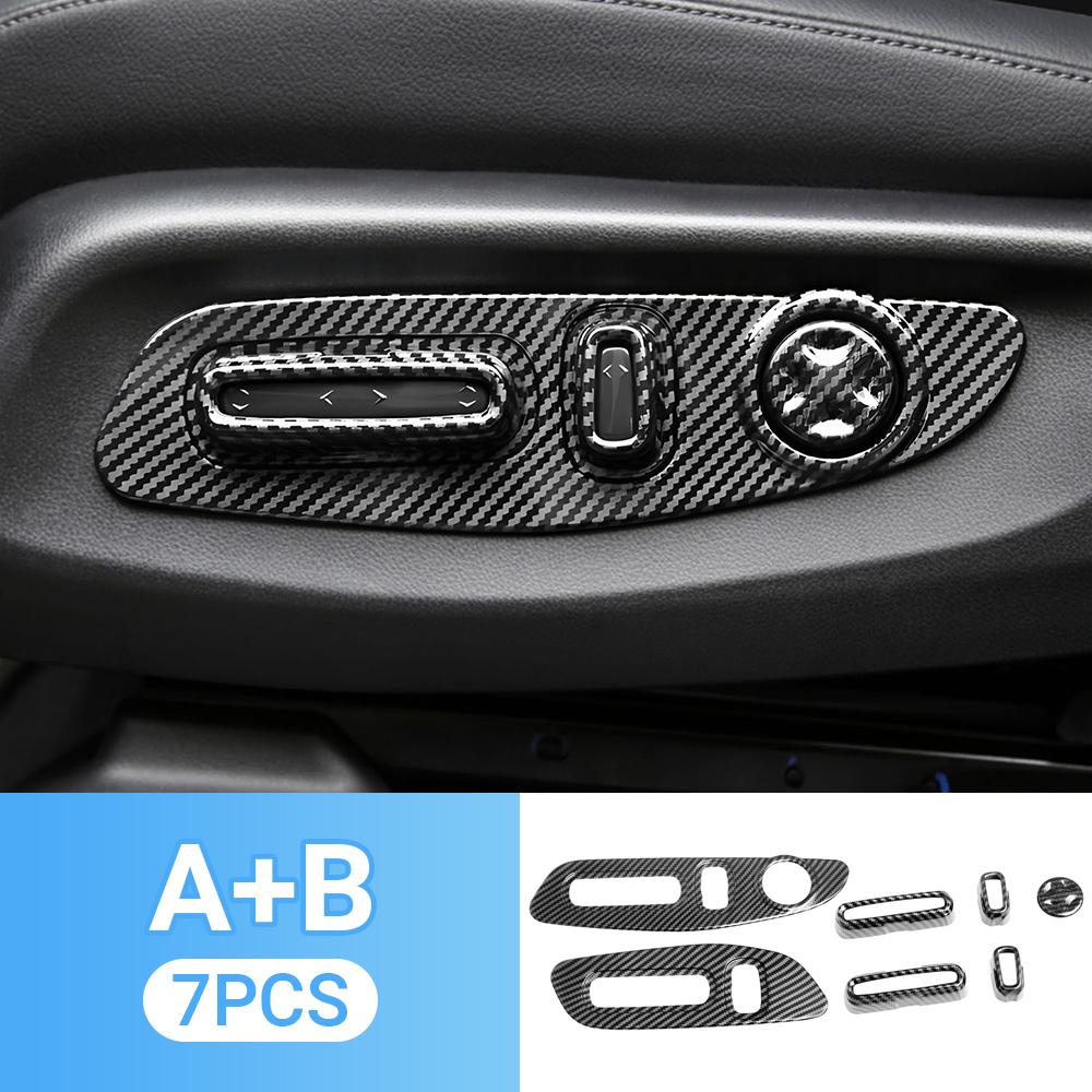 Для Honda CR-V CRV 6-го поколения 2023 2024 2025 Гибридный автомобиль ABS Регулировка сиденья Переключатель Ручка Отделка Крышка Рама Чехол Наклейки Аксессуары