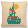 Latest Magical World Unknown Loch Ness  Colorful Pure Curiosity Cushion Cover Sofa Throw Pillow Case Big Octopus Zombie