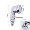 Handheld Silver Small Bed Chair Shower Head Sprayer Nozzle Hair Salon Shampoo Washing Water Hose 2m 3m Baby Pet Tool Small