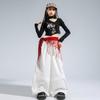 Girls Jazz Dance Outfit Set Hip Hop Streetwear Performance Costume Kids Stage Show