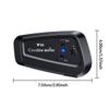 Водонепроницаемый для мотошлема Y06 музыкальный плеер Bluetooth 5.3 беспроводная гарнитура для мотоциклетного шлема гарнитура для звонков без помощи рук телефон наушники