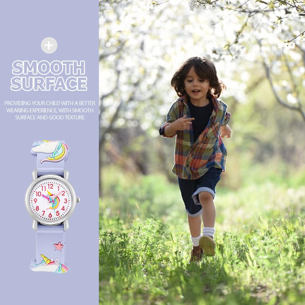 Waterproof 3D Cartoon Watch for Unicorn Junior High School Kids Kids, Girls, Boys, Design, Girls,