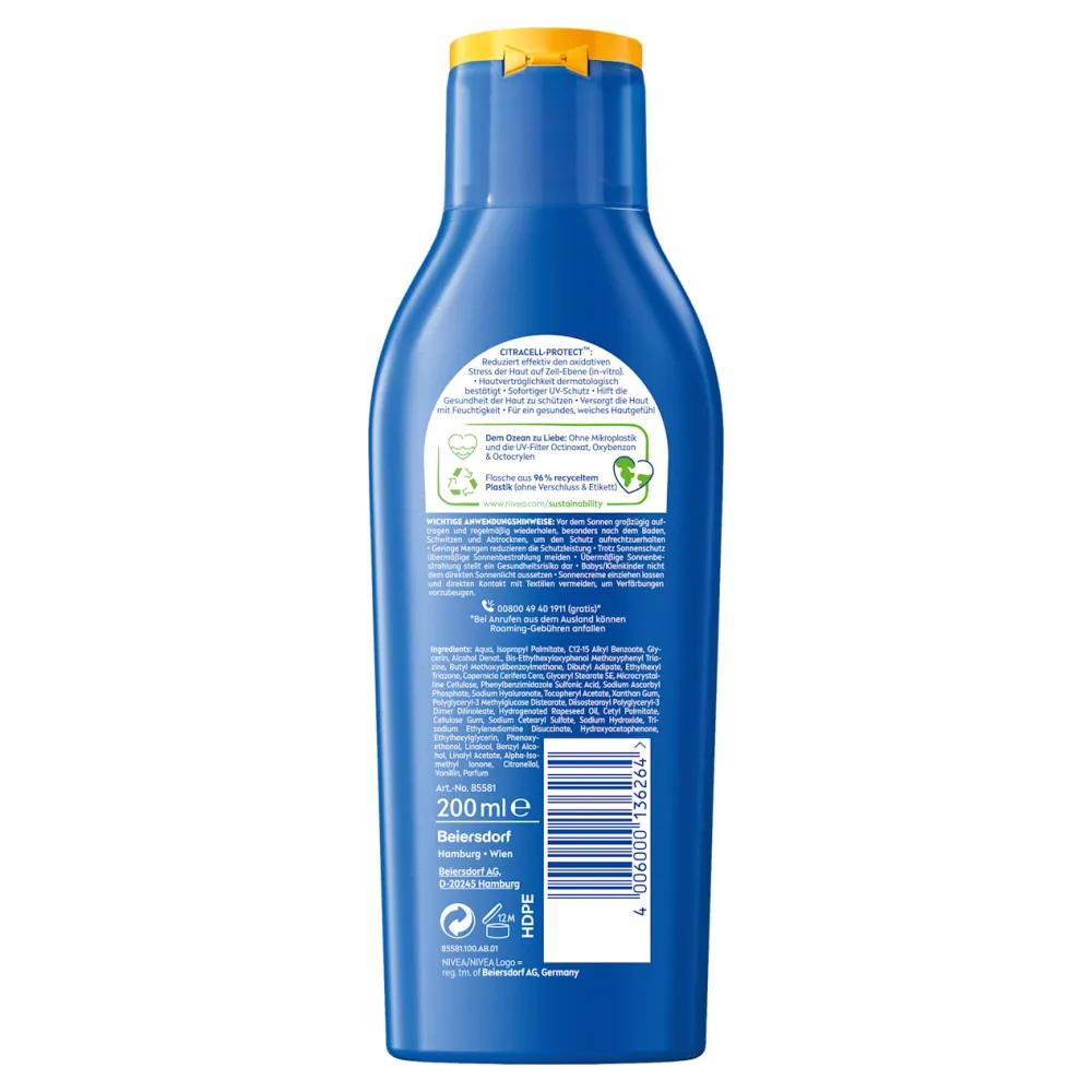 Nivea Sun Milk Protection & Care SPF30 200 ml