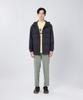 Snow Peak Double Weave Mountain Parka Outer Jacket for Men and XL U.L. JK-26SU012 Women, BLACK,
