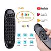 2.4G Wireless Keyboard Flying Mouse Keyboard Mini Keyboard with IR Learning for PC Projector TV BOX Laptop