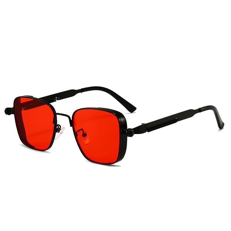 Fashion Half Frame Sunglasses For Men Women Punk Sunglasses Travel Driving Uv Resistant Sunglasses Trendy Goggles Shades Uv400
