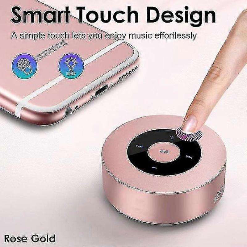 Rose gold Bluetooth speaker Mini Speake1pcsrose gold