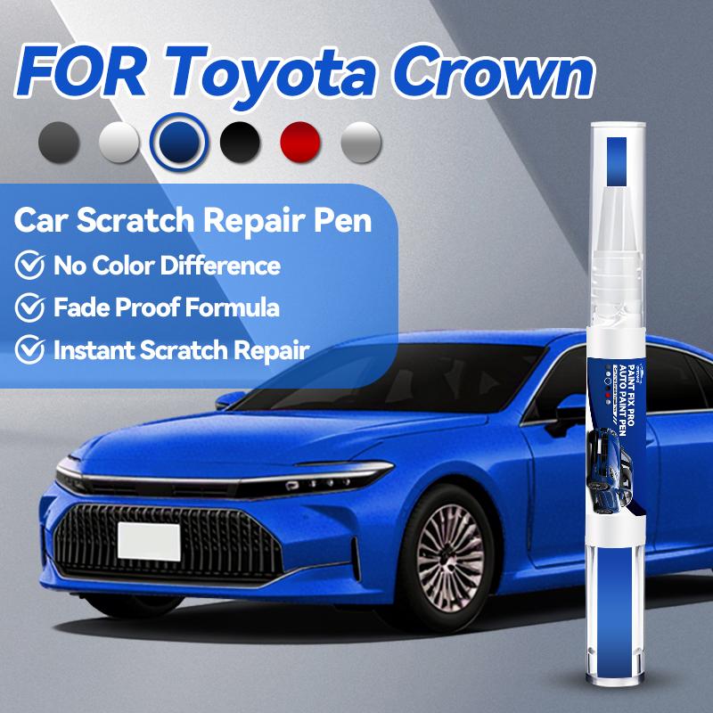 Specialized Automobiles Car Paint Repair Pen For 1995-2025 Toyota Crown Paint Scratch Repair Accessories Black 202 Gray 1G3 Whit