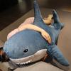 15-140cm Kawaii Shark Plush Toy Big Stuffed Animal Super Soft Colorful Doll Whale Large Long Sleeping Pillow Party Gift for Kids