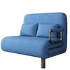 Compact Folding Sofa Bed for Small Apartments - Dual-Use Economy Single/Double Lazy Sofa