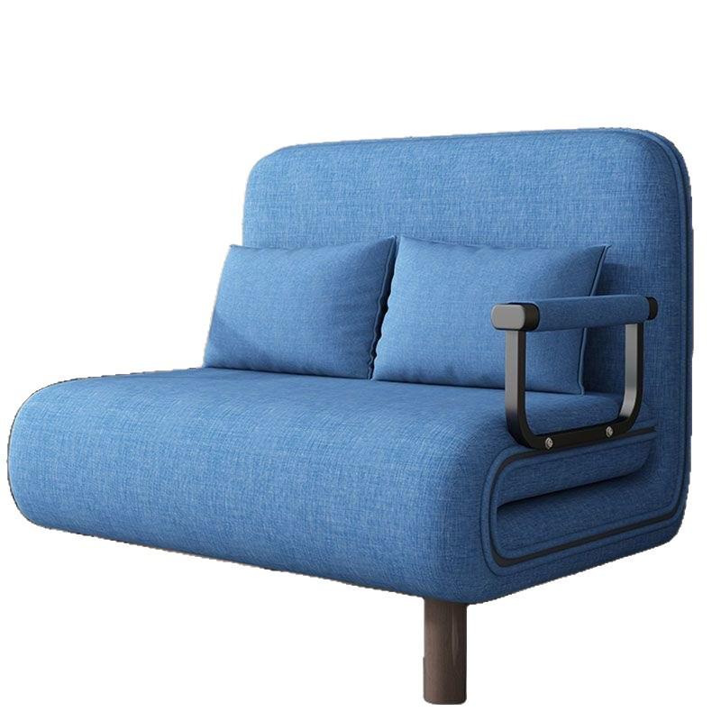 Compact Folding Sofa Bed for Small Apartments - Dual-Use Economy Single/Double Lazy Sofa