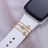 Metal Nails Diamond Watch Band Ornament Decorative Ring Wristbelt Charms Strap Accessories