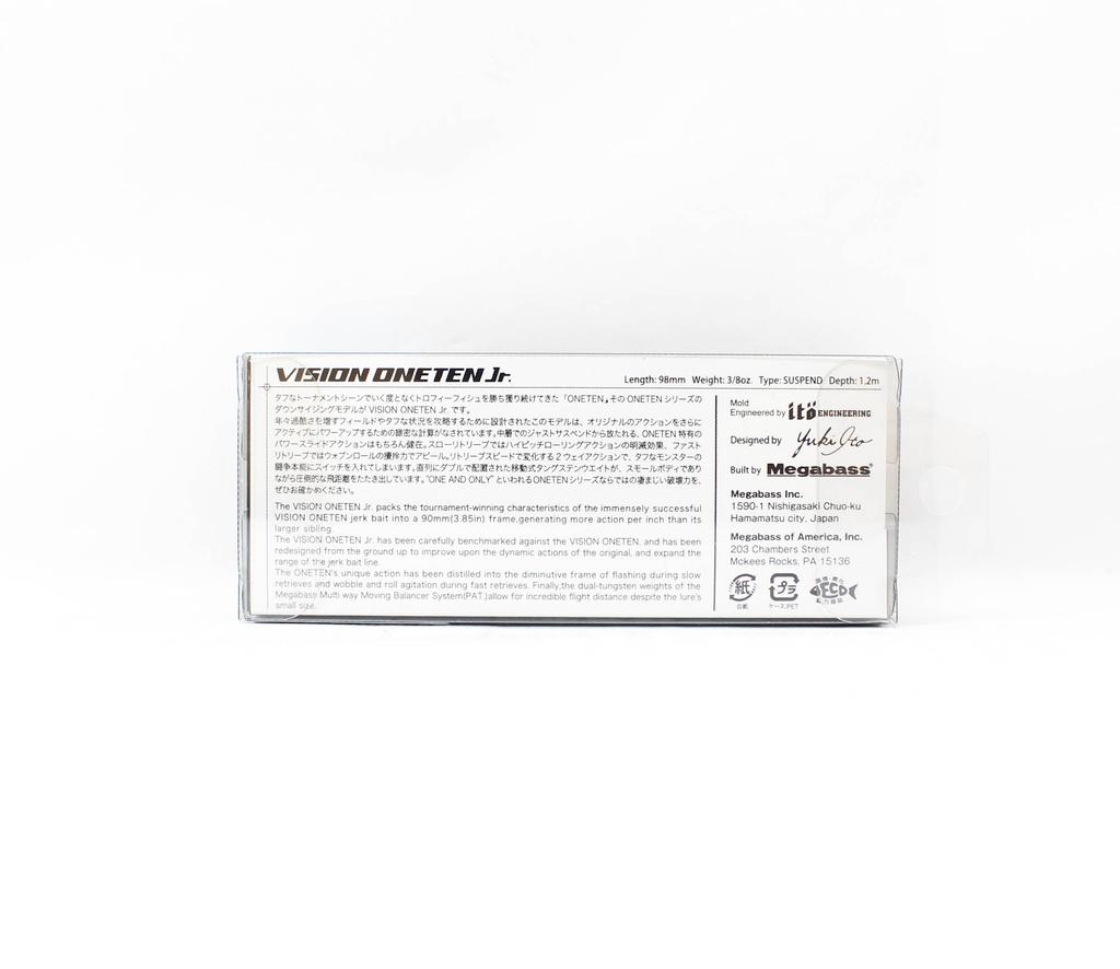 Megabass Vision 110 Oneten JR Приманка суспендер FA Ghost Kawamutsu (0609)