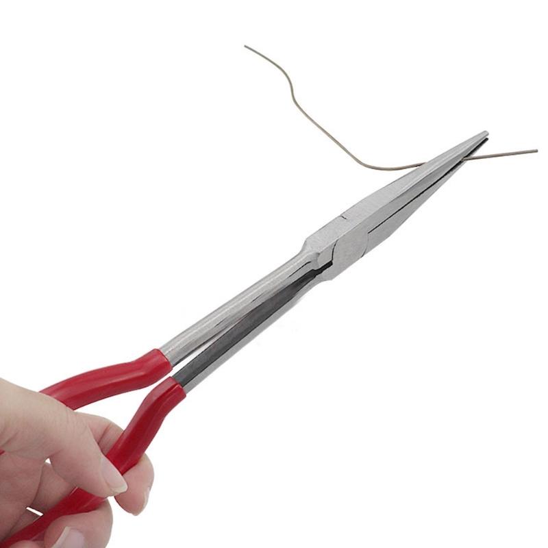 Round Mouth and Curved Mouth Clamp Crucible Pliers Gold Silver Melting Bowl Crucible Pliers Clamp Gold Striking Tools