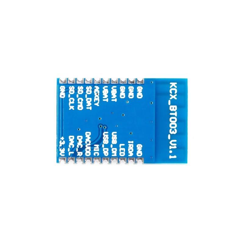 Kcx_Bt003 Ble 5.0 Stereo Audio Receiver Module Audio Formats Mp3 Wma Wav Flac Decode Board Lossless Music