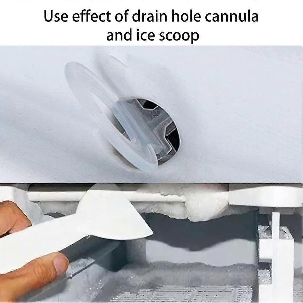 10 Pcs Reusable Refrigerator Cleaning Kit, 1.5M Long Flexible Spiral Brush, Refrigerator Drain Hole Cleaning Tool, Fridge Cleaning