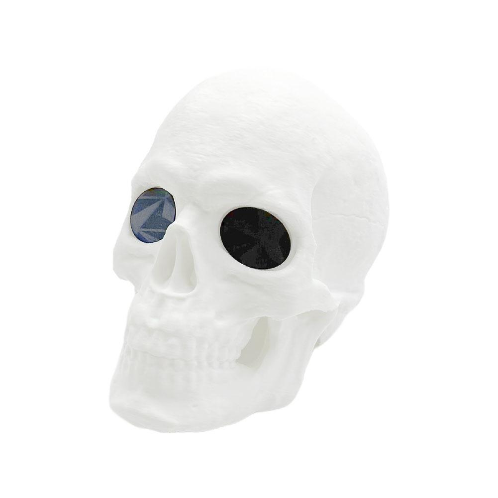Skull Car Trailer Mask Halloween Decorative Rear Hanging Ornament PVC Scary Face Cover for Truck