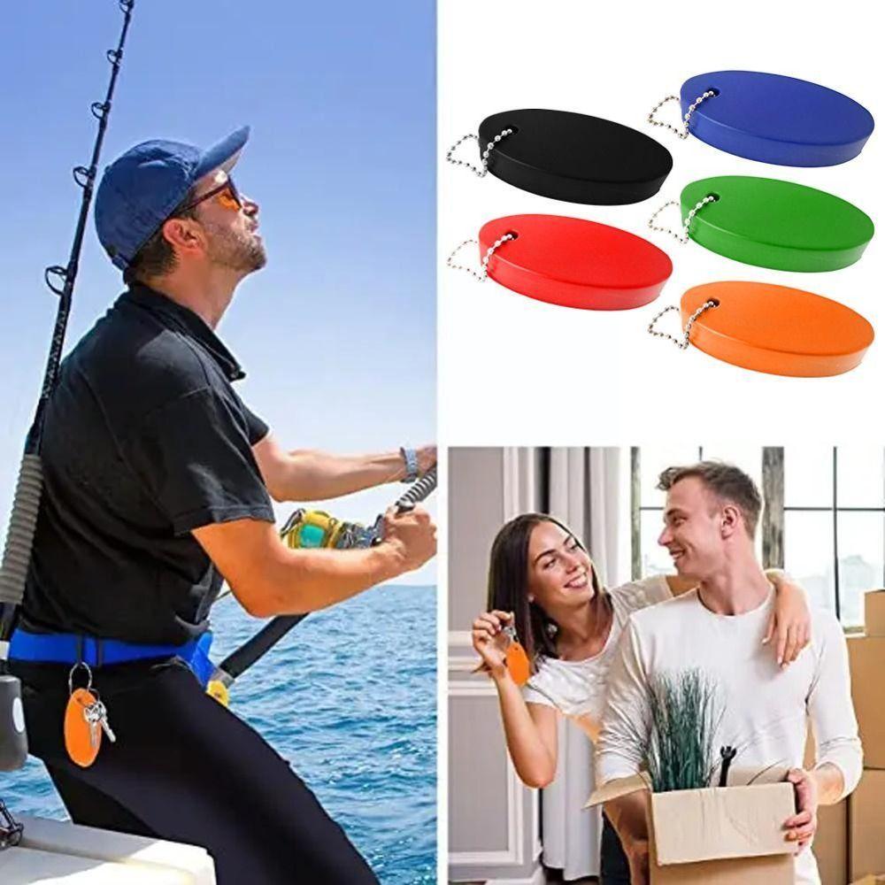 Floating Buoy Keychain Foam Canoe Acce Keyring Rafting Buoyant Keychain Water Sports