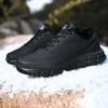 Классические повседневные зимние теплые туфли для мужчин, водонепроницаемые нескользящие мужские кроссовки, удобная обувь на плоской подошве, мужская обувь для прогулок на открытом воздухе