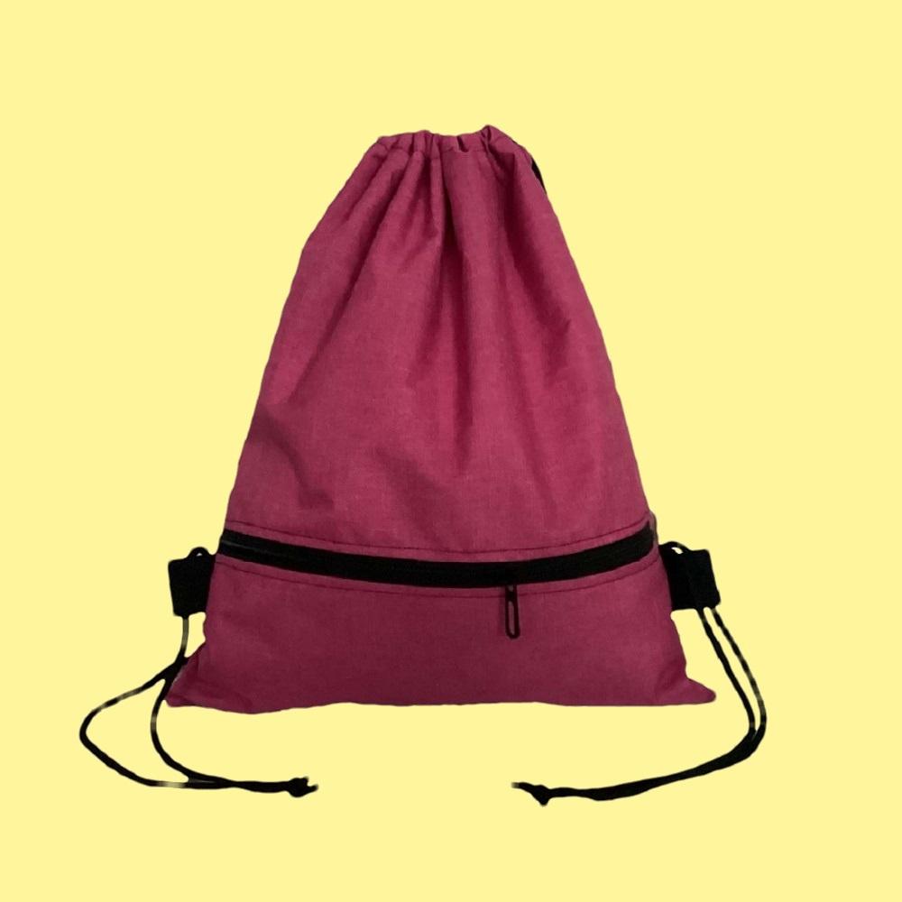 Lightweight Fashion Drawstring Backpack | Sports Gym Bag | Unisex Waterproof Storage Bag