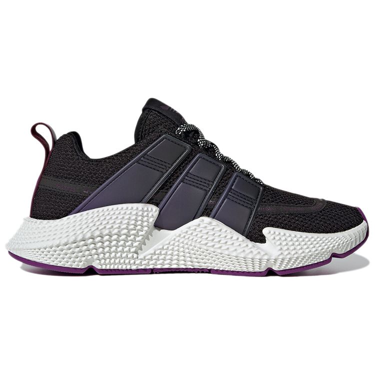 adidas Оригинальные Prophere V2 Тканевые Цветные Блоки Спортивная Амортизация Низкий Верх Повседневная Обувь Женские Кроссовки Черный Фиолетовый FW5361