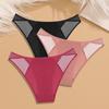 3Pcs Seamless Hollow Out Underwear Patchwork Lace Women's Panties Sexy Low Waist Female Underpants High Quality Briefs