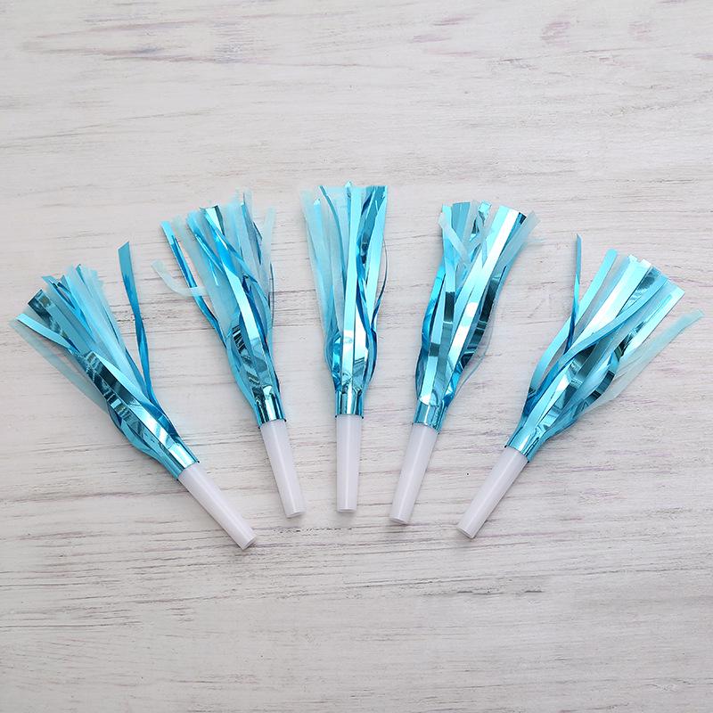 Красочный свисток-дракон с кисточкой для украшения вечеринки и фотореквизит