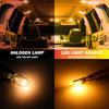 TUINCYN 800 Lumens 4014 24 SMD T10 W5W 2825 168 Wedge LED Bulb Amber