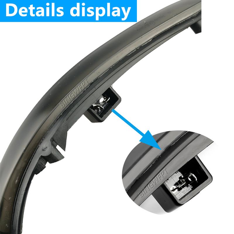 Dynamic LED Turn Signal Blinker Sequential Indicator Mirror Flasher Light For Skoda Octavia 09-13 Superb MK2 3T4 3T5 08-14