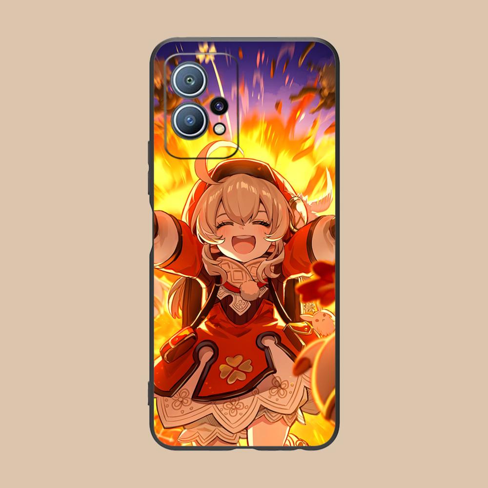 Game GI Klee Mobile Phone Case for Huawei P60 P50 P40 P30 P20 P10 P9 P8 Pro Lite Plus Colorful Printing Cover Cellphones Luxury