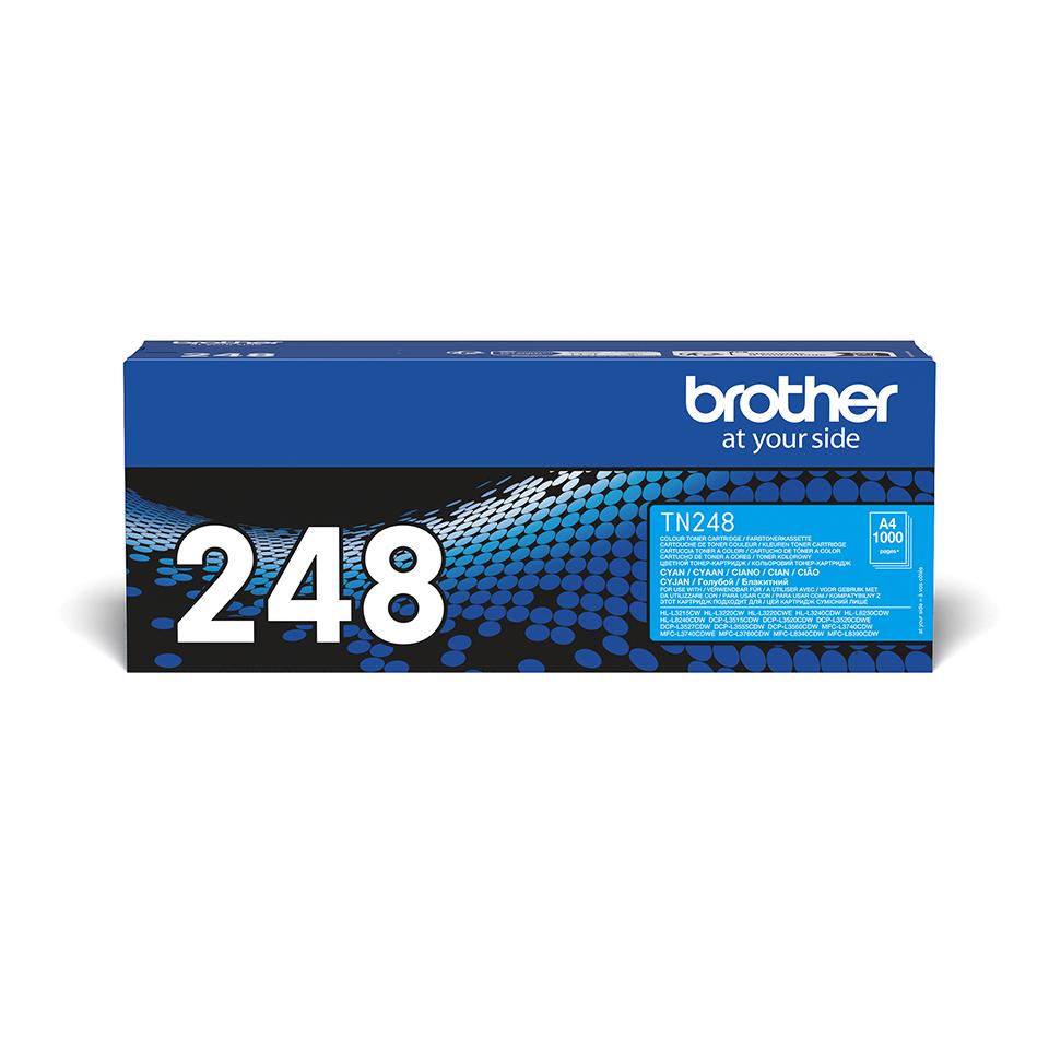 Brother Tn-248C Cyan Toner 1000 Pages 1 Pc