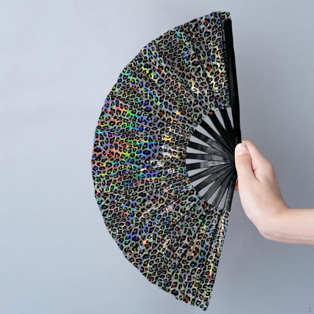 Line Dance Popping Fan Craft Hand для вечеринок, театральных танцев, реквизита