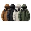 Новая куртка Soft Shell для активного отдыха на осень и зиму, флисовая утолщенная ветрозащитная водонепроницаемая теплая куртка, спортивная куртка, бейсбольная куртка