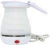 MCO Foldable Travel Kettle, 800ml Electric Kettle, Suitable for International Travel, White, Z4236