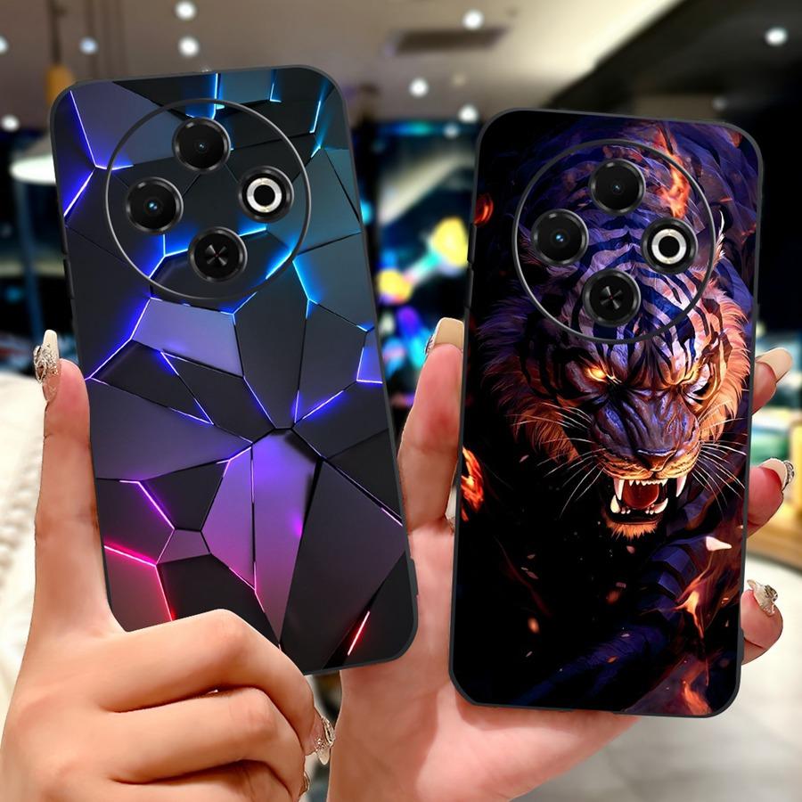 Чехол для Tecno Spark 30C kl5 kl5n Мягкий силикон Милые мультфильмы 2025 Расписной чехол-бампер для Tecno Spark30C 30 C 4G Чехол-сумка для телефона