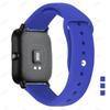 Sport strap For Amazfit GTS-GTR-4-3-2-2e-Mini-Pro-stratos 2 3 Silicone Bracelet for Amazfit bip-U-S-3-pro 20mm 22mm Watchband