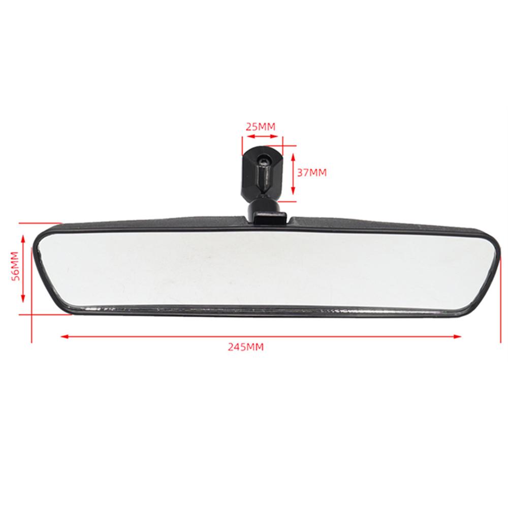 10" Автомобильное внутреннее зеркало заднего вида для автомобиля, грузовика, внедорожника, лодки, универсальное