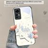 Свежий и целебный бриз Для Redmi Note 14 Pro+ 13 Pro 8 9 9S 12S 10 Pro 11 12 13C 14C A3 12 13 K60 Ultra Черный Стеклянный Чехол для Телефона