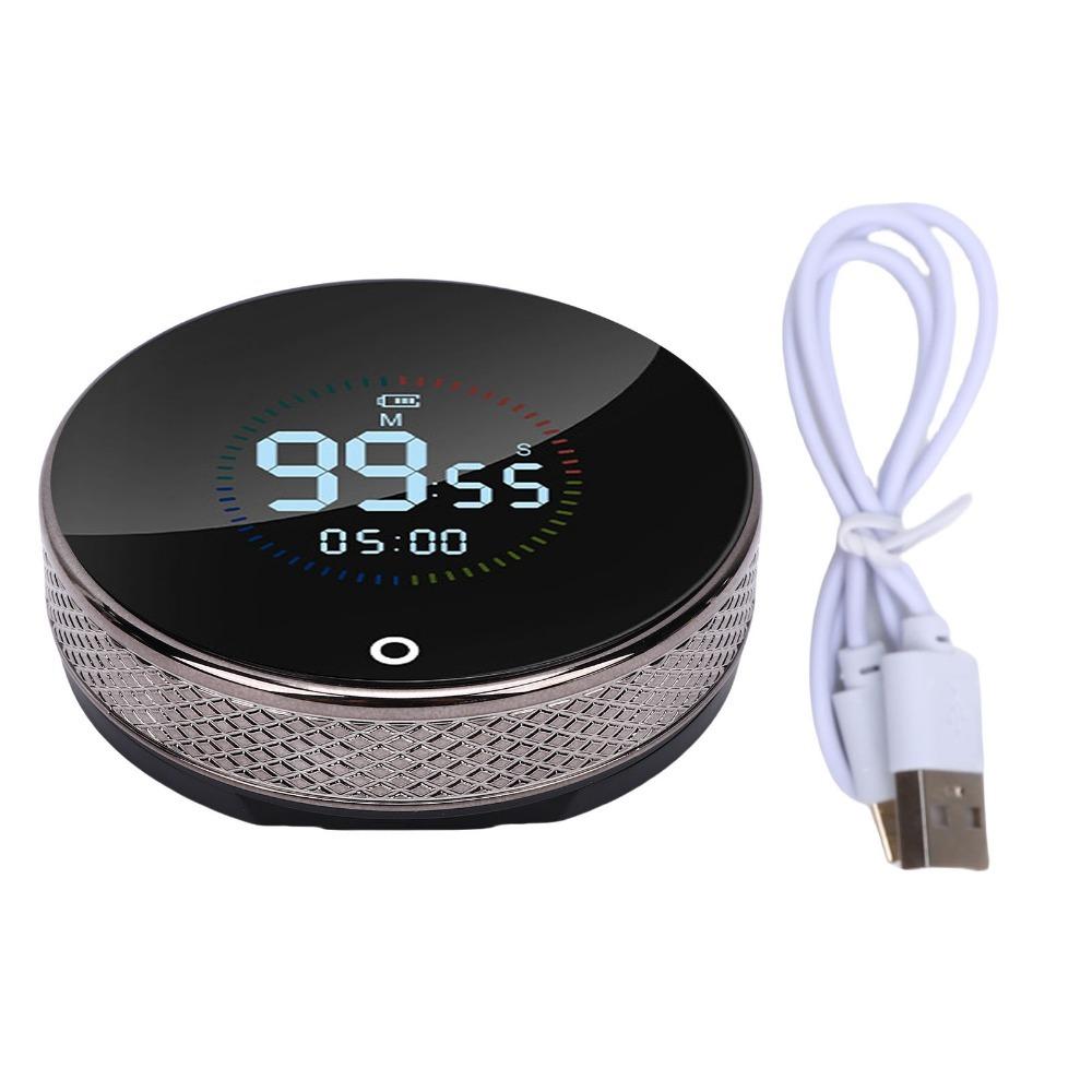 USB Charging Rotary Timer Magnetic Suction Self-discipline Timer Countdown Timer Student Study