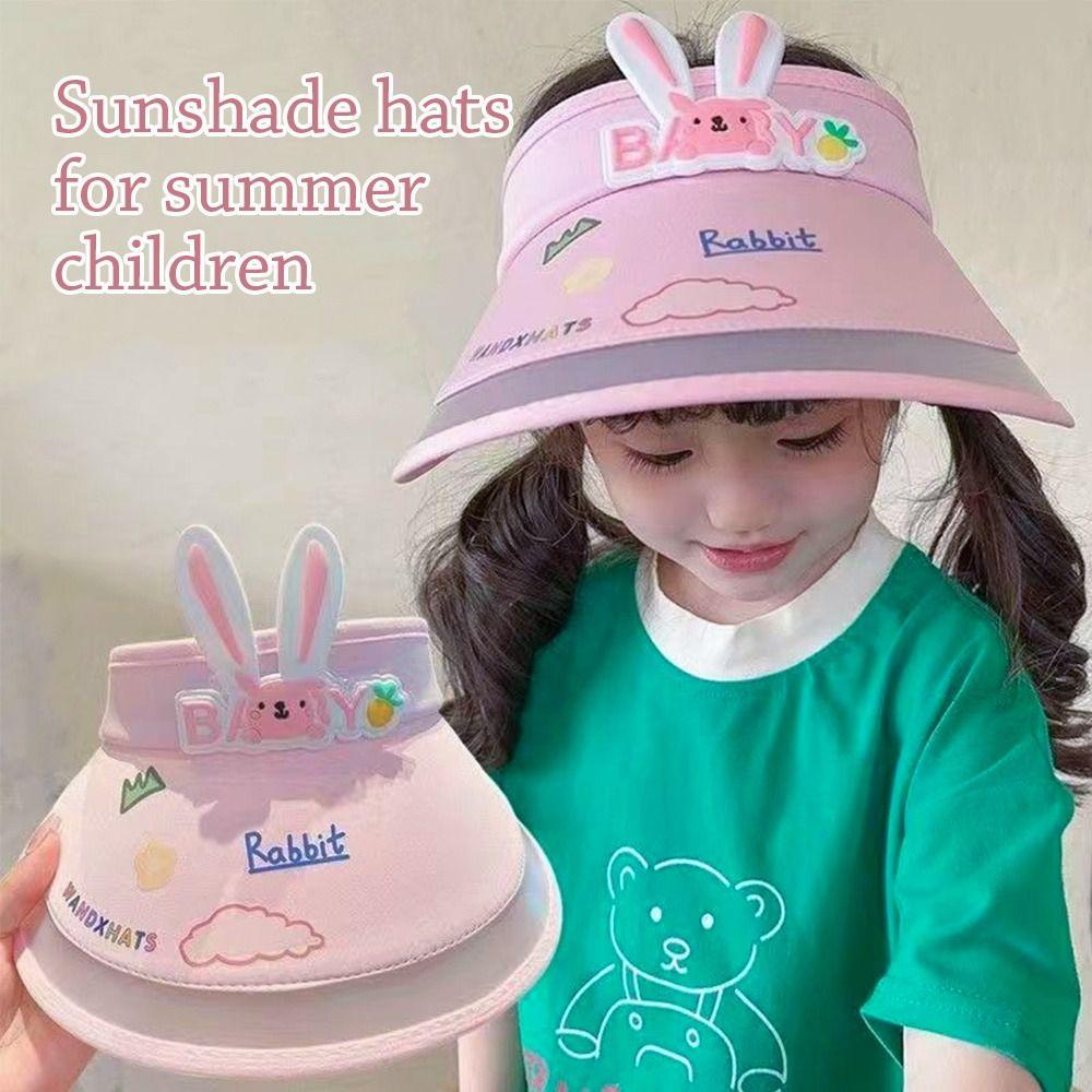 UV Protection Kids Sun Hat Breathable Beach Hats Outdoor Visor Children