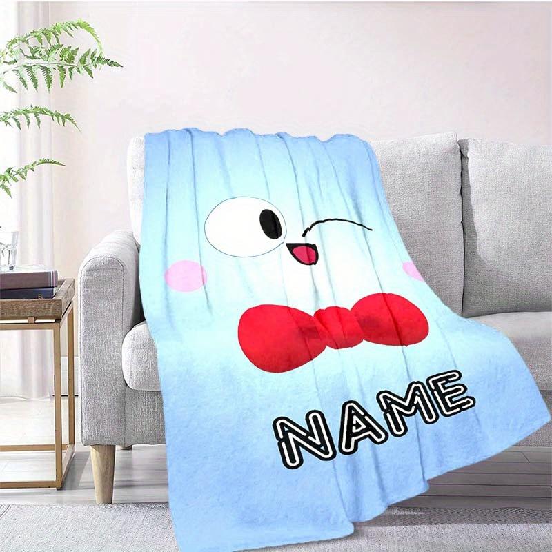Small Expressions Customize Your Name Blanket Warm Comfortable And Soft Blankets Are Suitable For Home Lunch Break Blanket Office Sofa Sofa Gift To