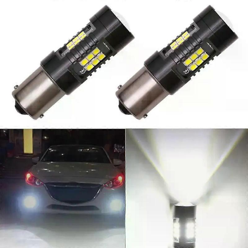 LIGHTP21W 1156 BA15S Canbus Светодиодная Автомобильная Лампа 3030SMD Светодиодный Фонарь Заднего Хода DRL 12В 24В Универсальная Автомобильная Лампа