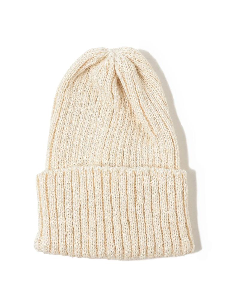 [BEAMS PLUS] Hat Cotton Linen Watch Cap Men's NATURAL ONE SIZE 38410060247